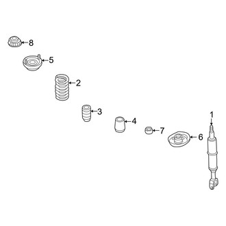 Audi OE - Front Suspension - Struts & Components