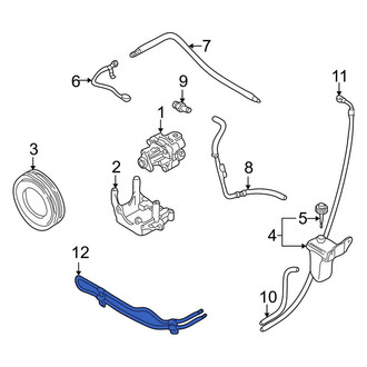 Audi OE - Front Power Steering Cooler
