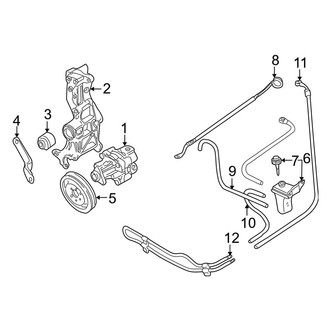 Audi OE - Steering Gear & Linkage - Pump & Hoses (1.8L)