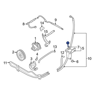 Audi OE - Power Steering Reservoir Cap