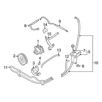 Audi OE - Steering Gear & Linkage - Pump & Hoses