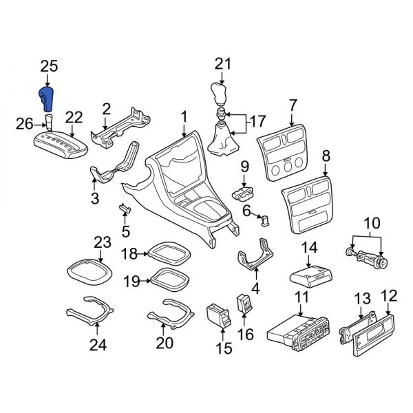 Automatic Transmission Shift Lever Knob