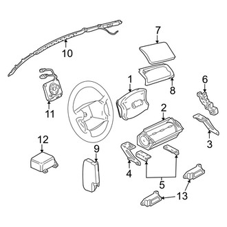 Audi OE - Restraint Systems - Air Bag Components (Standard Tr)