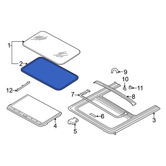 Audi OE - Sunroof Seal