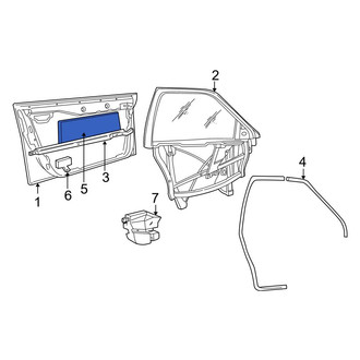 Audi OE - Front Upper Sound Absorber