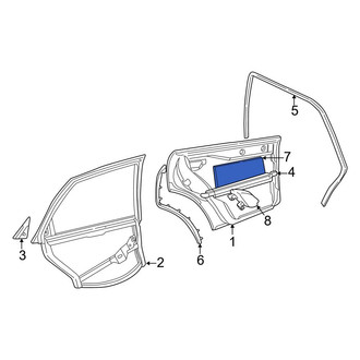Audi OE - Rear Upper Sound Absorber