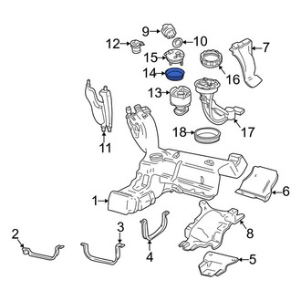 Audi OE - Fuel Tank Sending Unit Seal