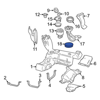 Audi OE - Fuel Tank Sending Unit Seal