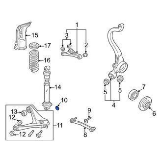 Audi OE - Lateral Arm Washer