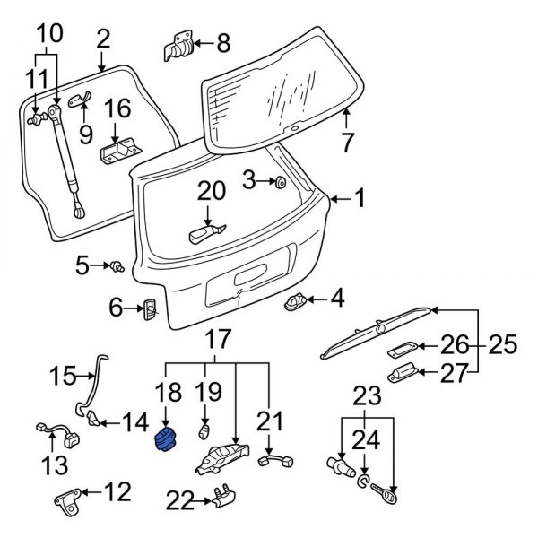 Liftgate Lock Actuator