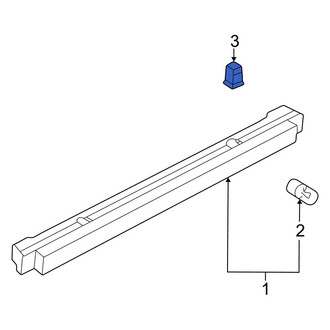 Audi OE - Center High Mount Stop Light Clip