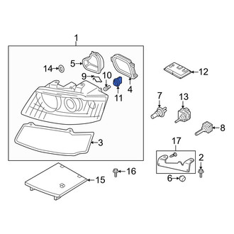 Audi OE - Front Turn Signal Light Socket