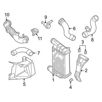 Audi OE - Cooling - Intercooler (1.8L)