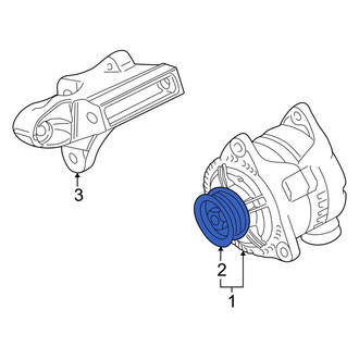 Audi OE - Alternator Pulley