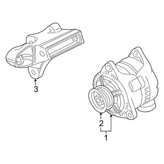 Audi OE - Electrical - Alternator (Base 3.0L)