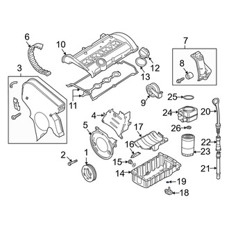 Audi OE - Engine Oil Level Sensor O-Ring
