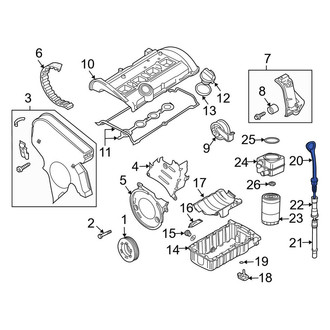 Audi OE - Engine Oil Dipstick