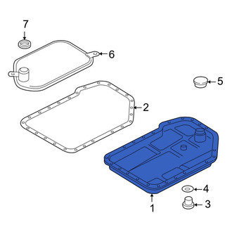Audi OE - Transmission Oil Pan