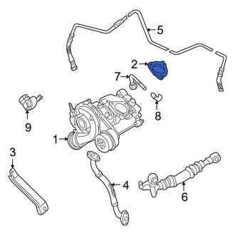 Audi OE - Turbocharger Gasket