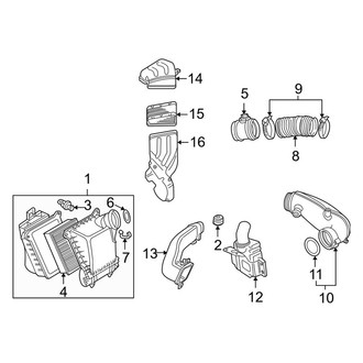 Audi OE - Engine / Transaxle - Air Intake