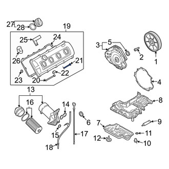 Audi OE - Engine Valve Cover Bolt