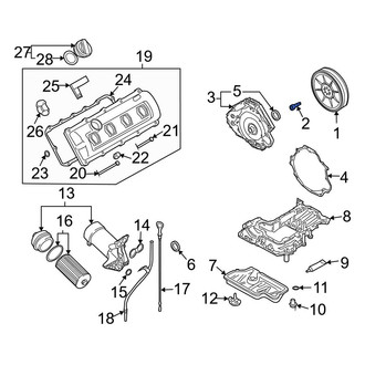 Audi OE - Engine Harmonic Balancer Bolt