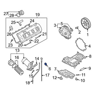 Audi OE - Front Engine Crankshaft Seal