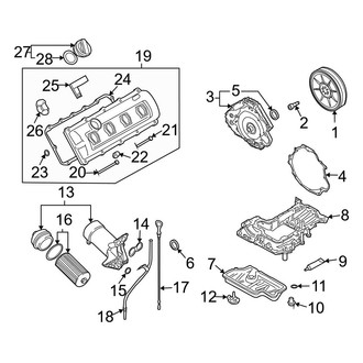 Audi OE - Engine / Transaxle - Engine Parts