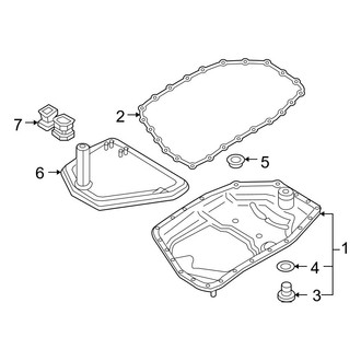 Audi OE - Engine / Transaxle - Transaxle Parts (Sedan / Wagon)