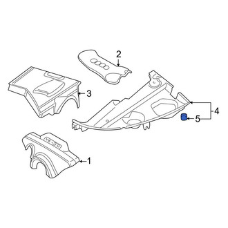 Audi OE - Engine Cover Mounting Bushing