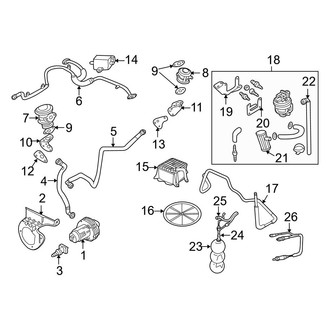 Audi OE - Emission System - Emission Components (3.0L)
