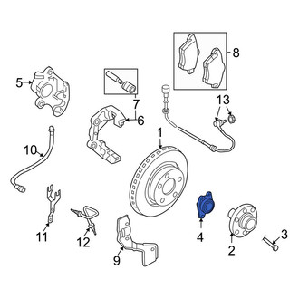 Audi OE - Front Wheel Bearing