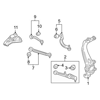 Audi OE - Front Suspension - Suspension Components