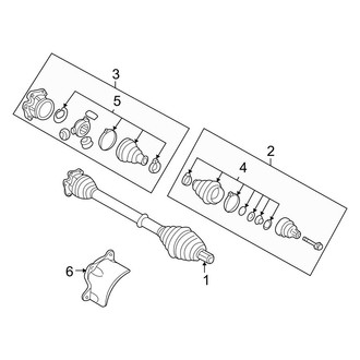 Audi OE - Front Suspension - Drive Axles