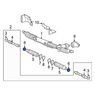 Audi OE - Outer Rack and Pinion Bellows Clamp