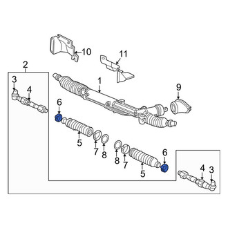 Audi OE - Outer Rack and Pinion Bellows Clamp