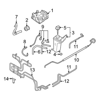 Audi OE - Steering Gear & Linkage - Pump & Hoses (Base / Avant)