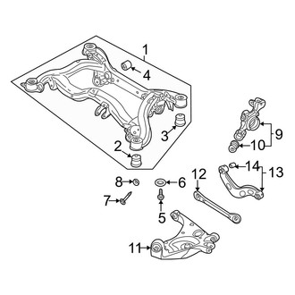 Audi OE - Rear Suspension - Suspension Components (Base / Avant)