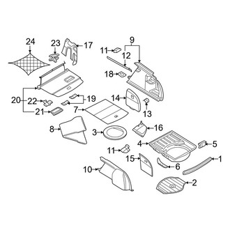 Audi OE - Rear Body & Floor - Interior Trim (Wagon)