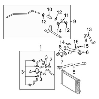 Audi OE - Cooling - Hoses & Pipes (Feed), (Base / Avant)