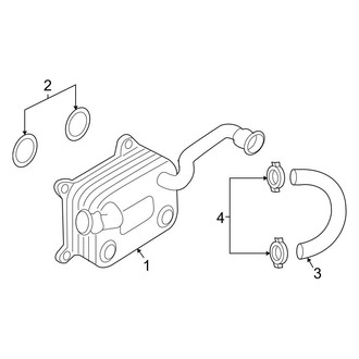 Audi OE - Cooling - Oil Cooler (Sedan / Wagon B6 Body Code)