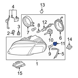 Audi OE - Front Turn Signal Light Socket