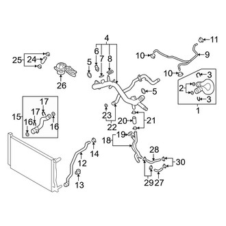 Audi OE - Cooling - Hoses & Lines (3.2L)