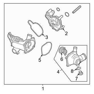 Audi OE - Cooling - Water Pump (B7 Body Code)