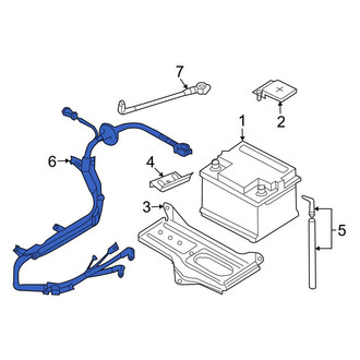 Audi OE - Battery Cable