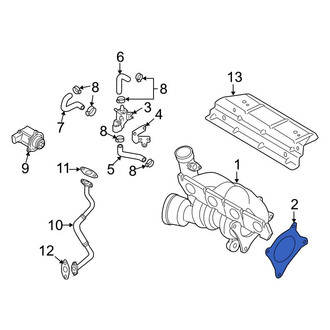 Audi OE - Turbocharger Gasket