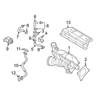 Audi OE - Engine / Transaxle - Turbocharger & Components (B7 Body Code 2.0L)