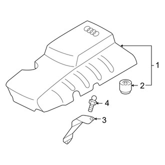 Audi OE - Engine / Transaxle - Engine Appearance Cover (B7 Body Code 2.0L)