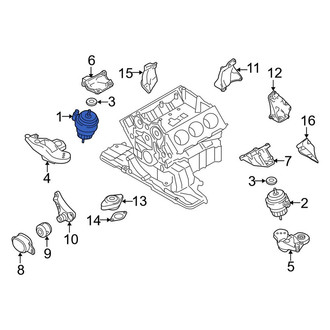 Audi OE - Right Engine Mount