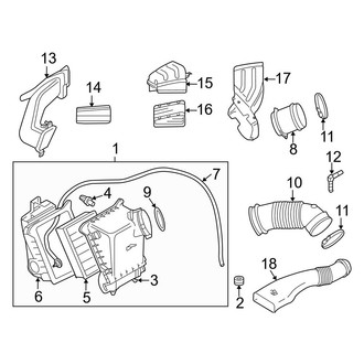 Audi OE - Engine / Transaxle - Air Intake (Base / Avant)